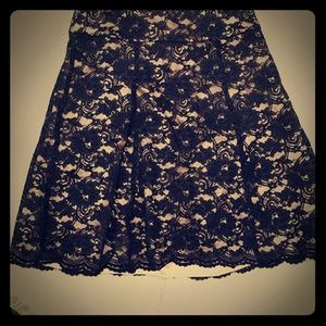 Axcess lace overlay skirt EUC 6